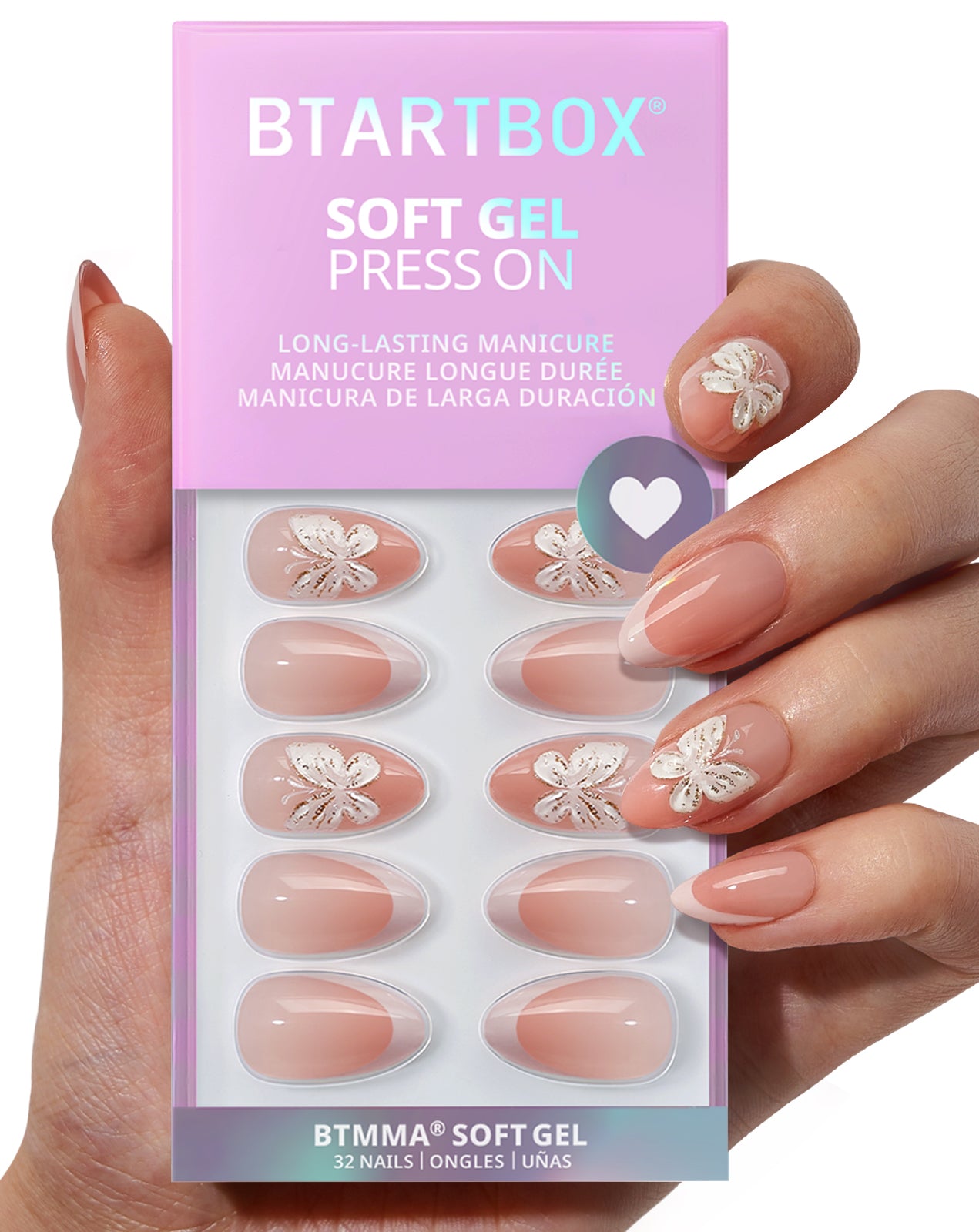 Last Dance Almond Nails -Soft Gel Press On