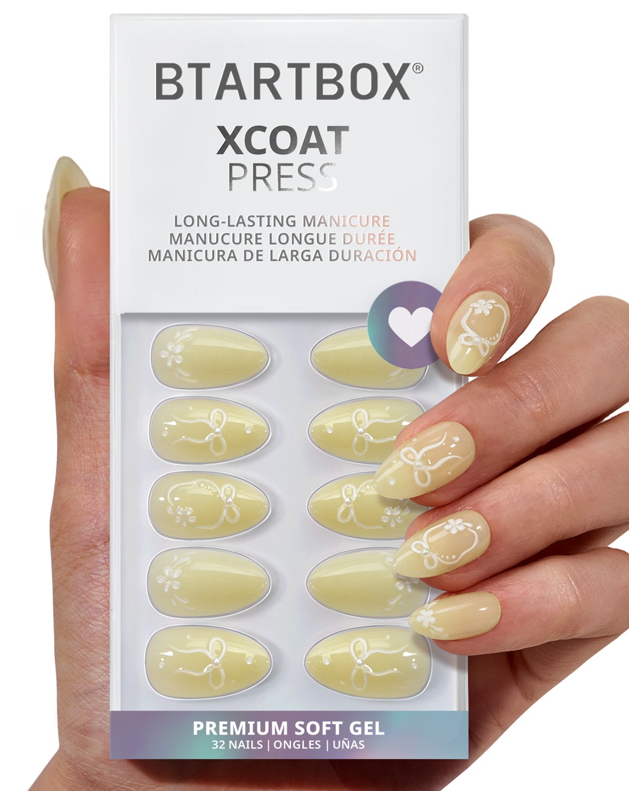 Garden Trellis Almond Nails- XCOATPRESS