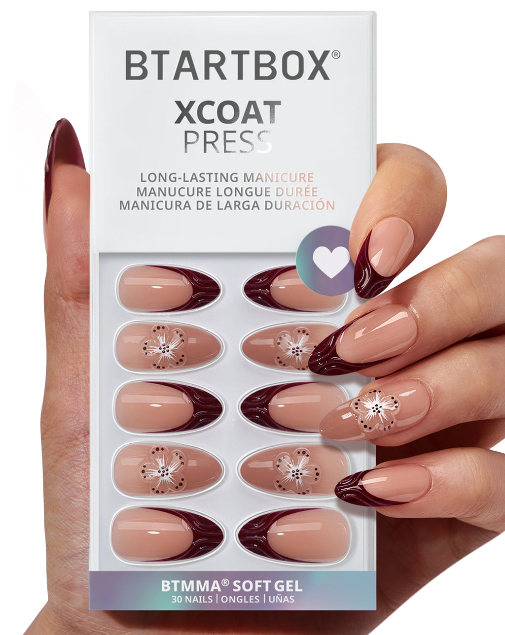 Rosewood Almond Nails-XCOATPRESS