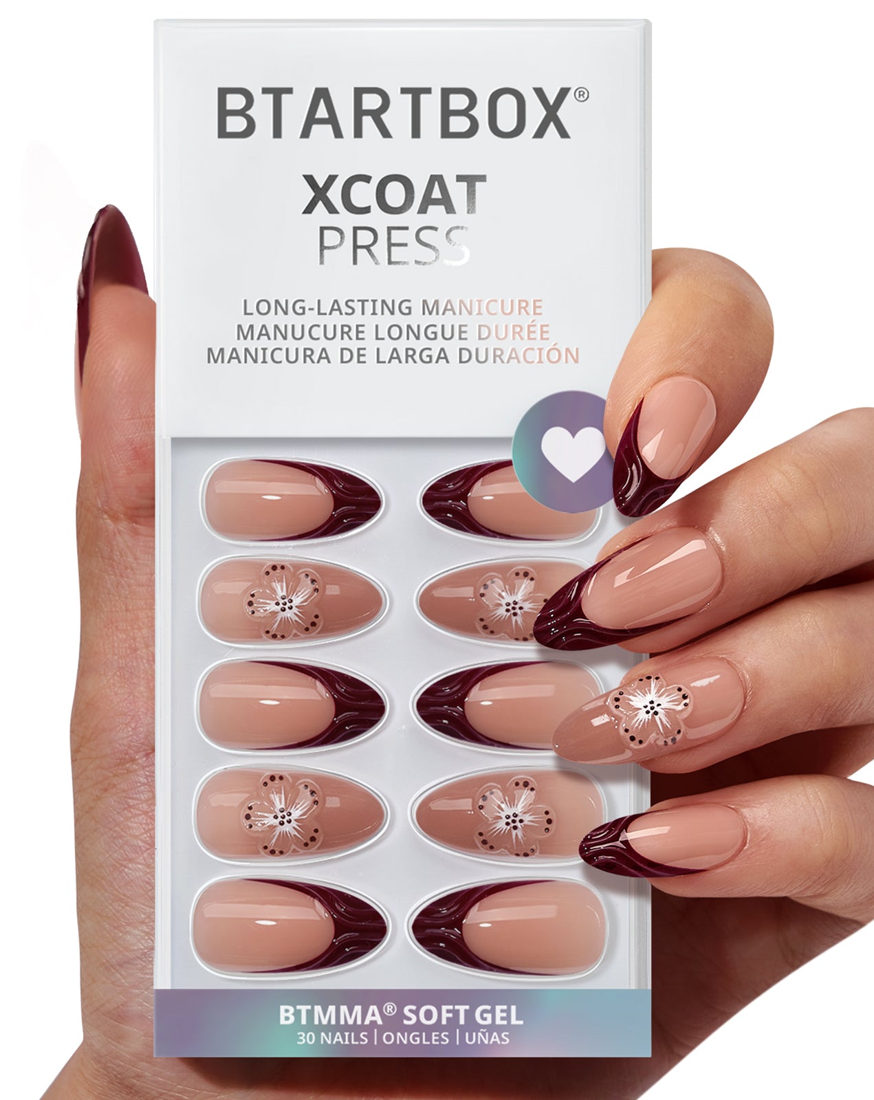 Rosewood Almond Nails-XCOATPRESS