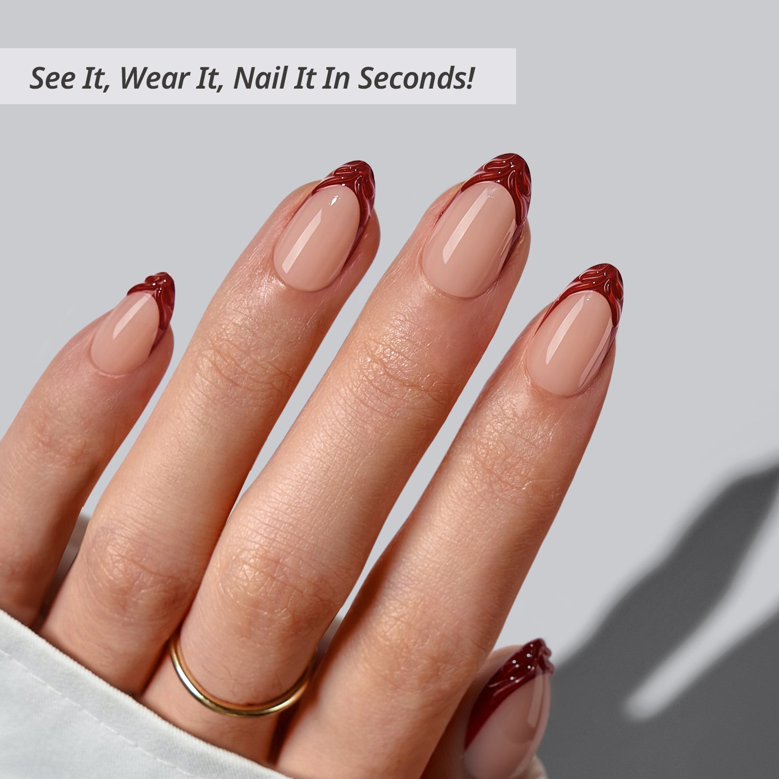 Fixon luxury press-on nails for effortless manicure