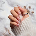 Fixon salon-inspired press-on nails with glossy finish