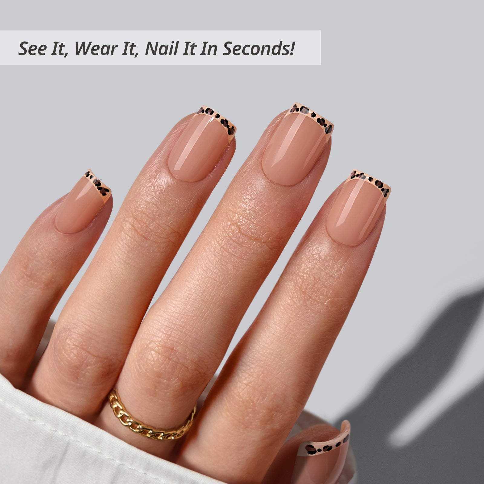 Dangerous Game Square Nails- XCOATPRESS
