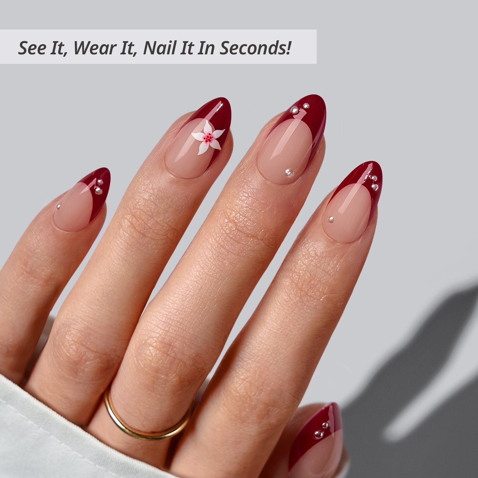Rococo Blom Almond Nails- XCOATPRESS