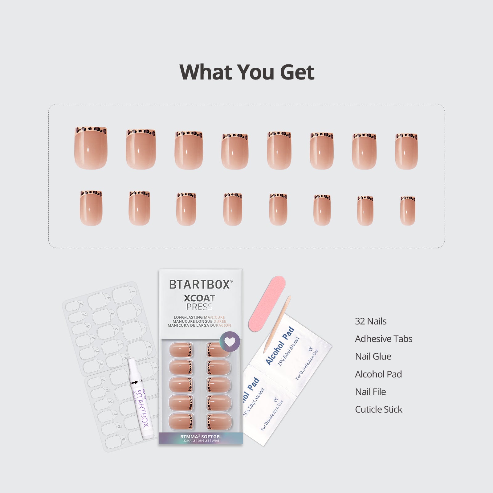 Dangerous Game Square Nails- XCOATPRESS