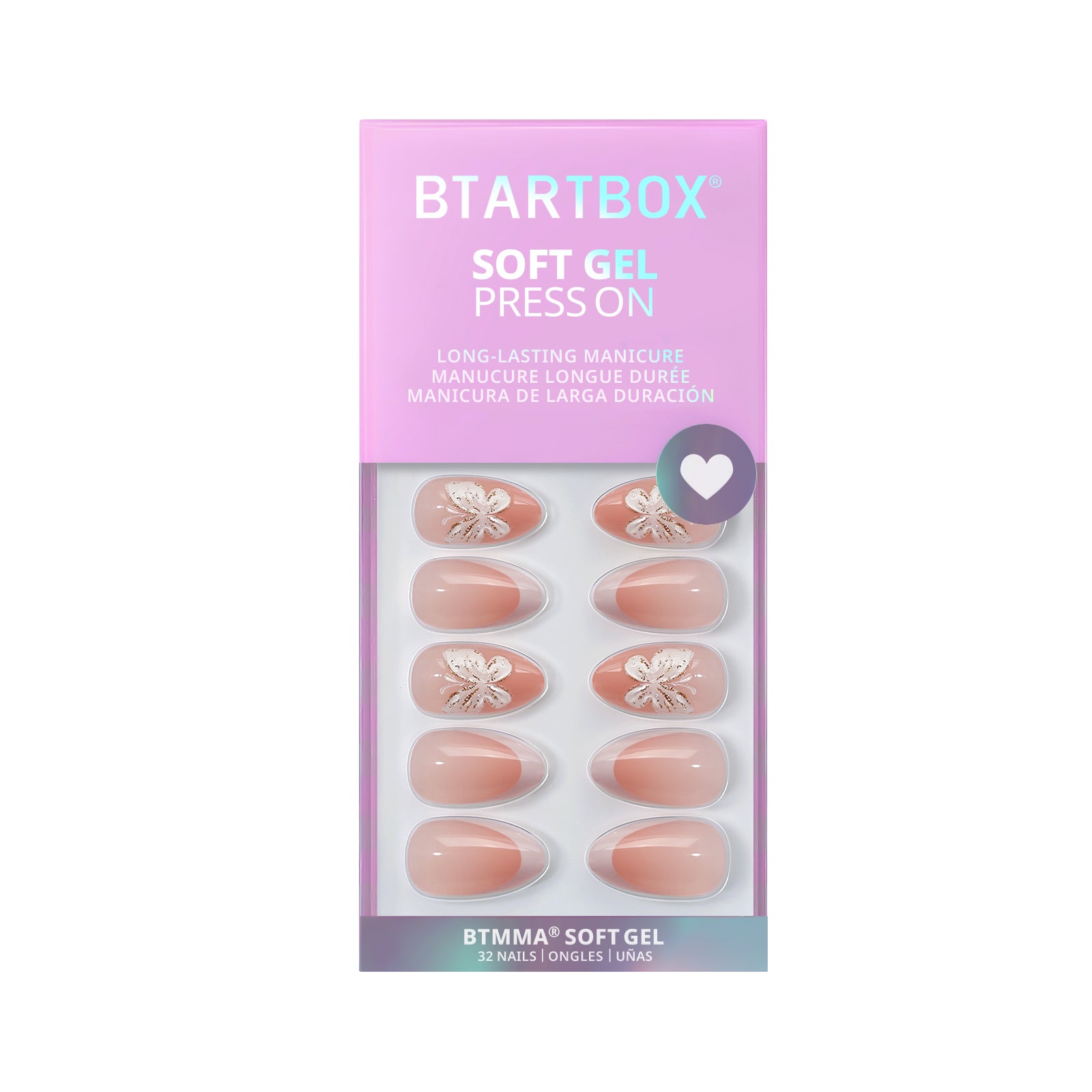 Last Dance Almond Nails -Soft Gel Press On
