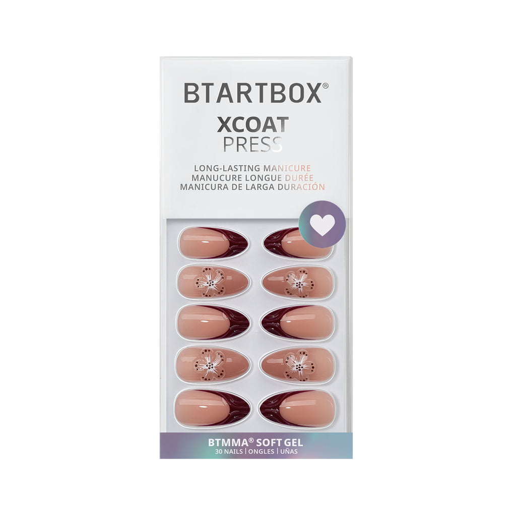 Rosewood Almond Nails-XCOATPRESS